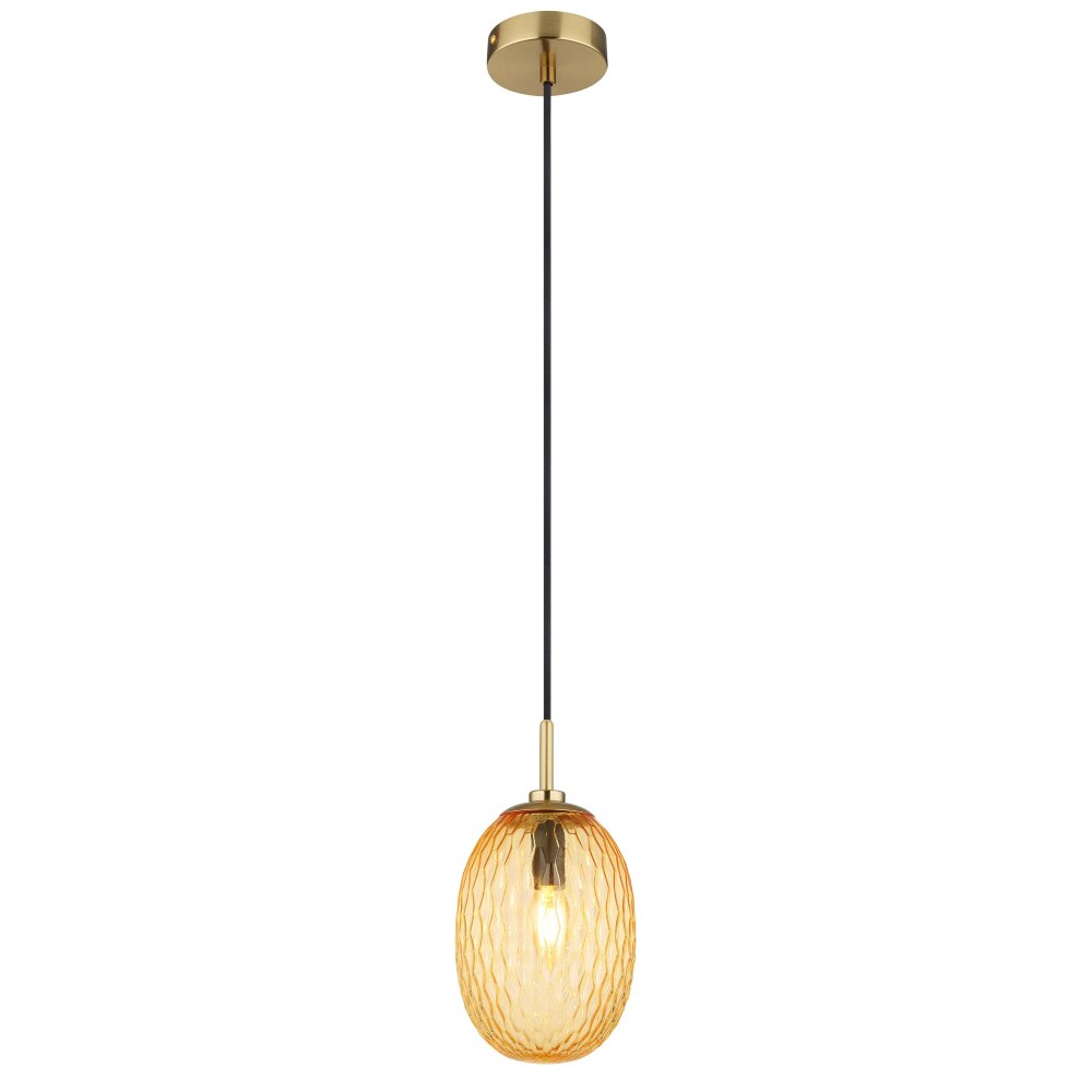 Globo Devin Hängeleuchte Gold, 1-flammig main product photo