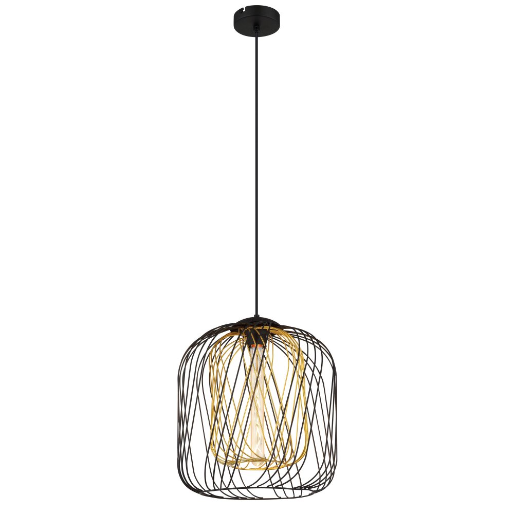 Globo Dichti Hängeleuchte Schwarz, 1-flammig main product photo