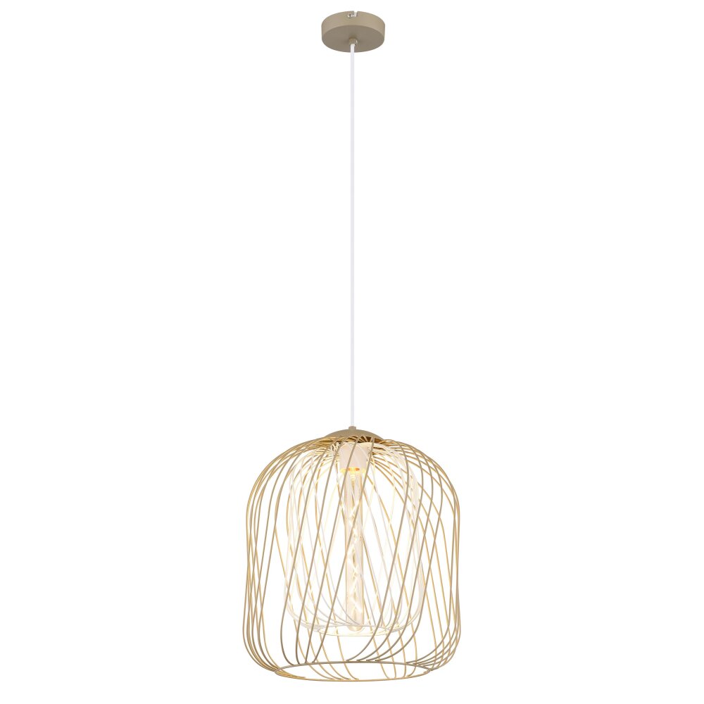 Globo Dichti Hängeleuchte Sandfarben, 1-flammig main product photo