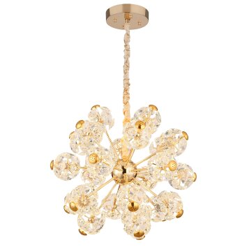 Globo Florietta Hängeleuchte LED Gold, 1-flammig