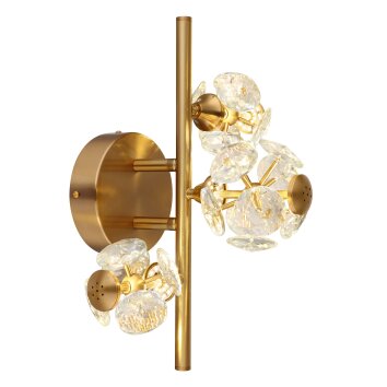 Globo Virina Wandleuchte LED Gold, 1-flammig