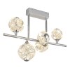 Globo Virina Deckenleuchte LED Chrom, 1-flammig