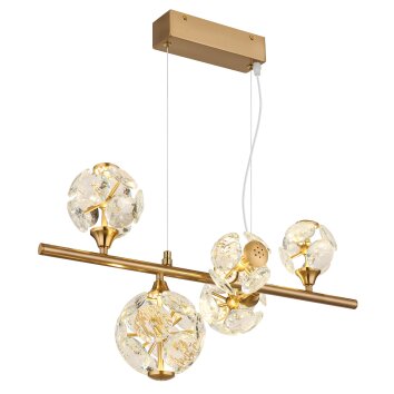 Globo Virina Hängeleuchte LED Gold, 1-flammig