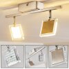 Piney Deckenleuchte LED Nickel-Matt, 2-flammig