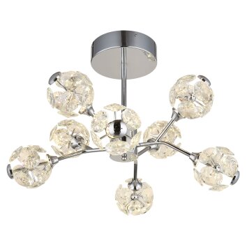Globo Virina Deckenleuchte LED Chrom, 1-flammig