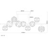 Globo Virina Deckenleuchte LED Gold, 1-flammig