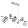 Globo Virina Hängeleuchte LED Chrom, 1-flammig