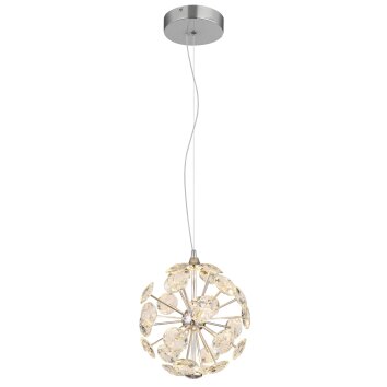 Globo Virina Hängeleuchte LED Chrom, 1-flammig