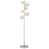 Globo Virina Stehleuchte LED Chrom, 1-flammig