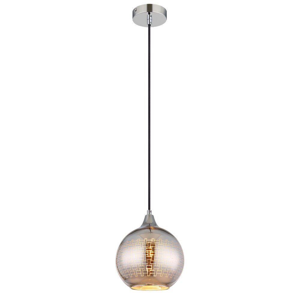 Globo Lourdes Hängeleuchte Weiß, 1-flammig main product photo