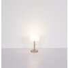 Pilzlampe Globo Norman Tischleuchte LED Champagner, 1-flammig
