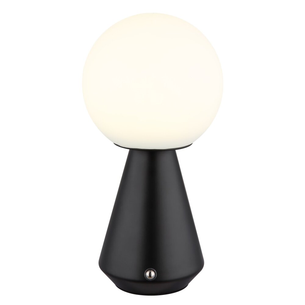 Globo Sora Tischleuchte LED Schwarz, 1-flammig main product photo