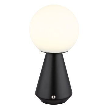 Globo Sora Tischleuchte LED Schwarz, 1-flammig