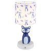 Globo Foxy Tischleuchte LED Blau, Weiß, 1-flammig
