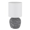 Globo Marble Tischleuchte Grau, 1-flammig