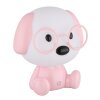 Globo Puppy Tischleuchte LED Pink, Weiß, 1-flammig