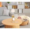 Globo Gixi Tischleuchte LED Chrom, Transparent, Klar, 1-flammig