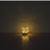 Globo Soona Tischleuchte LED Silber, 1-flammig