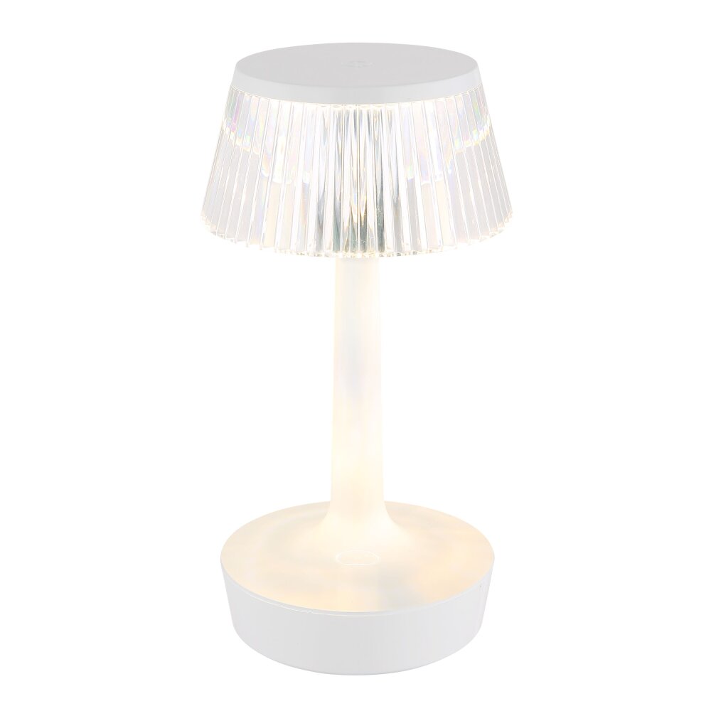 Globo Lucio Tischleuchte LED Weiß, 1-flammig main product photo