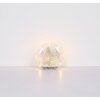 Globo Winteria Dekoleuchte LED Silber, Transparent, Klar, Weiß, 12-flammig