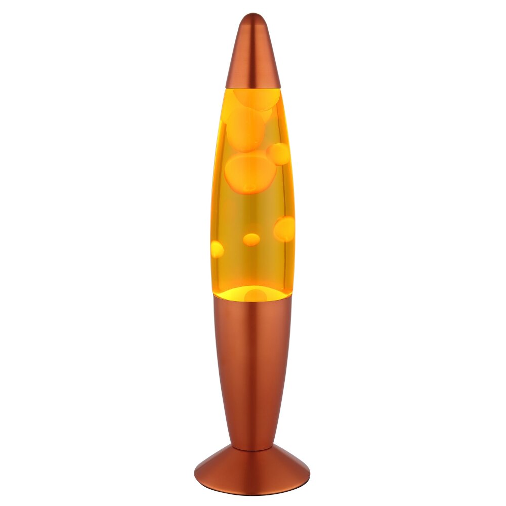 Lavalampe Globo Etna Tischleuchte LED Orange, 1-flammig main product photo