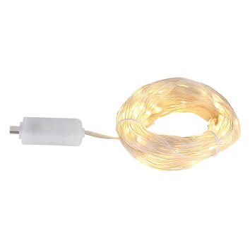 Globo Led Band Lichterkette Weiß, 1-flammig