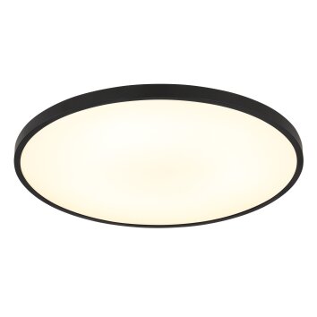 Globo Nielsen Deckenleuchte LED Schwarz, 1-flammig