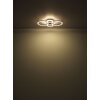 Globo Loretta Deckenleuchte LED Schwarz, 1-flammig