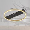 Globo Luffy Deckenleuchte LED Gold, Schwarz, 1-flammig