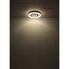 Globo Alsuna Deckenleuchte LED Anthrazit, 1-flammig, Fernbedienung