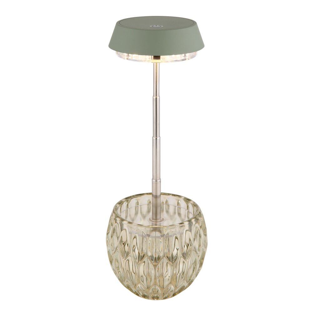 Globo Wanda Tischleuchte LED Grün, 1-flammig main product photo