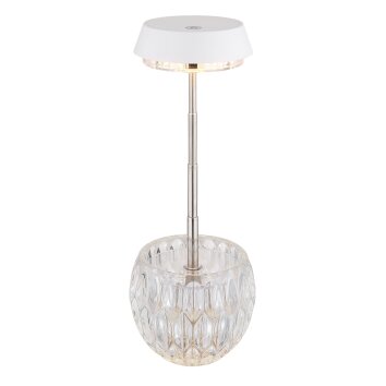 Globo Wanda Tischleuchte LED Transparent, Klar, 1-flammig