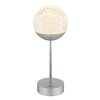 Globo Gavin Tischleuchte LED Silber, 1-flammig