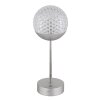 Globo Gavin Tischleuchte LED Silber, 1-flammig