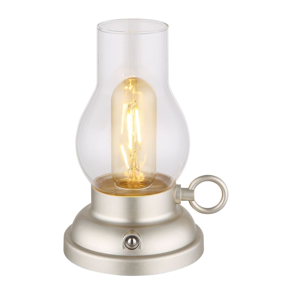Globo Petro Tischleuchte LED Champagner, 1-flammig main product photo