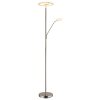 Globo Stanford Deckenleuchte LED Nickel-Matt, 1-flammig