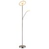 Globo Stanford Deckenleuchte LED Nickel-Matt, 1-flammig