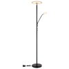 Globo Stanford Deckenleuchte LED Schwarz, 1-flammig