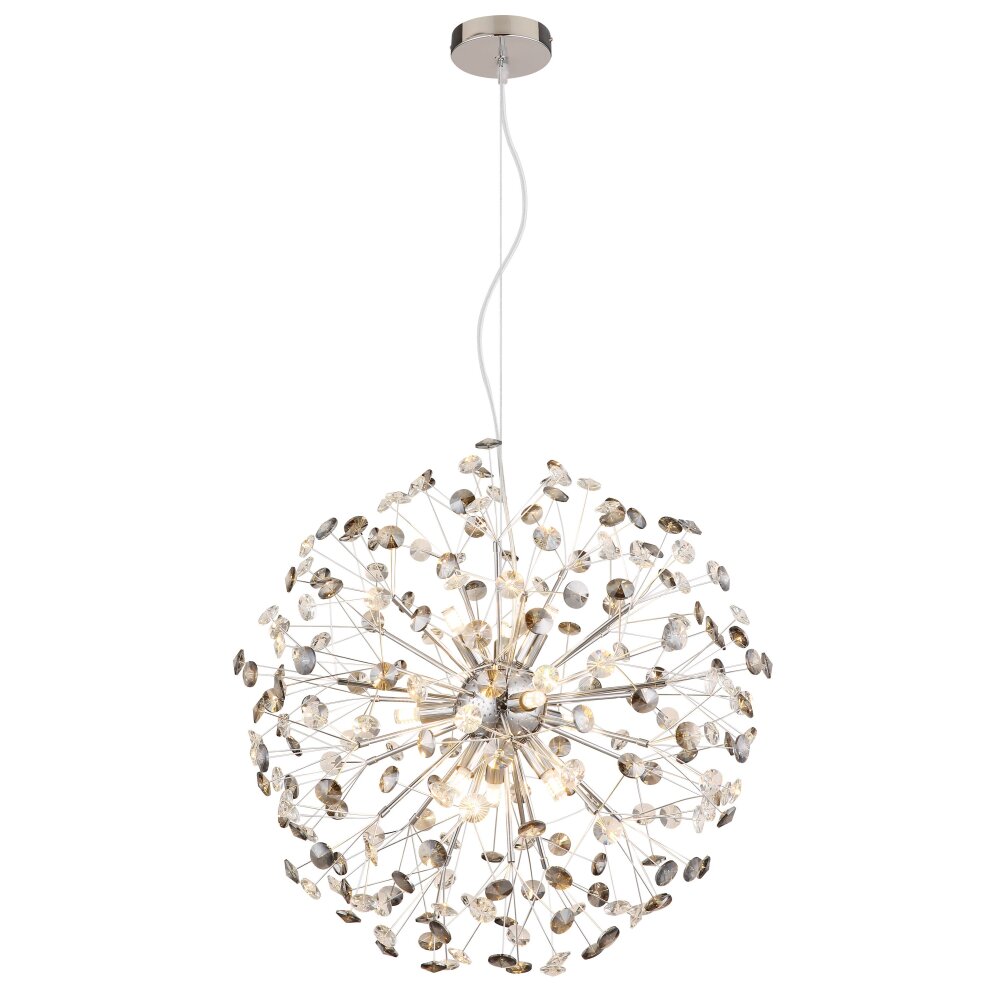 Globo Katrina Kronleuchter Chrom, 9-flammig main product photo
