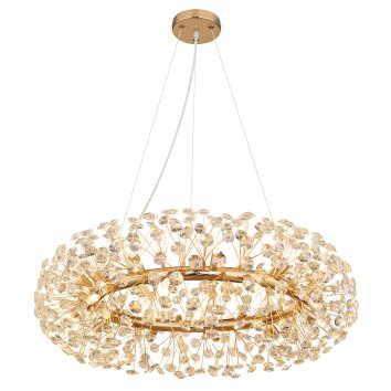 Globo Katrina Kronleuchter Gold, 20-flammig