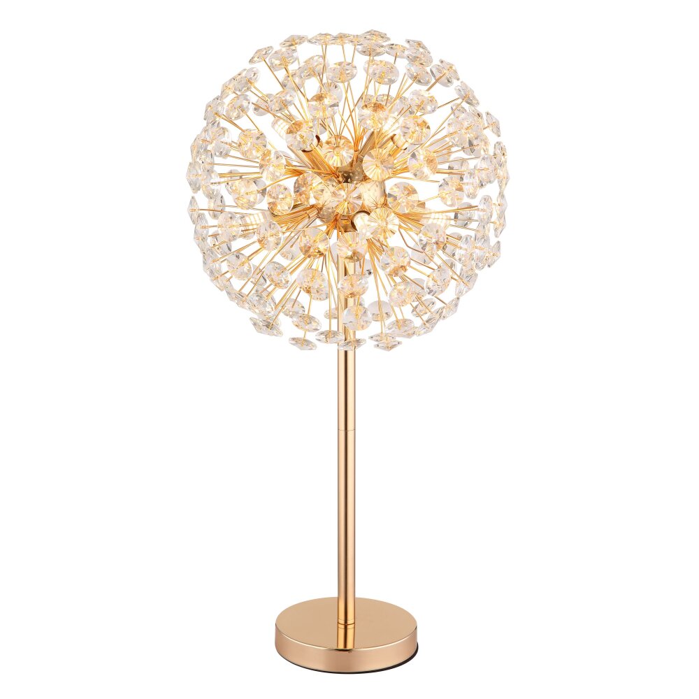 Globo Katrina Tischleuchte Gold, 8-flammig main product photo
