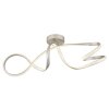 Globo Swirl Deckenleuchte LED Nickel-Matt, 1-flammig