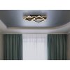 Globo Obrien Deckenleuchte LED Naturfarben, Schwarz, 1-flammig