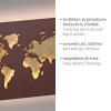 Paul Neuhaus MAP Wandleuchte LED Gold, Rostfarben, 1-flammig