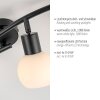 Leuchten Direkt LOKI Deckenleuchte LED Schwarz, 4-flammig