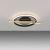 Leuchten Direkt KORSA Deckenleuchte LED Gold, Schwarz, 1-flammig