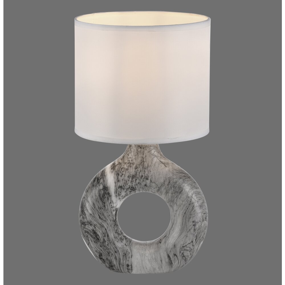 Leuchten Direkt CARARA Tischleuchte LED Grau, 1-flammig main product photo
