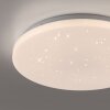 Leuchten Direkt URANUS Deckenleuchte LED Weiß, 1-flammig