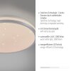 Leuchten Direkt KYLE Deckenleuchte LED Silber, 1-flammig