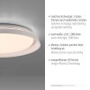 Leuchten Direkt SATI Deckenleuchte LED Weiß, 1-flammig